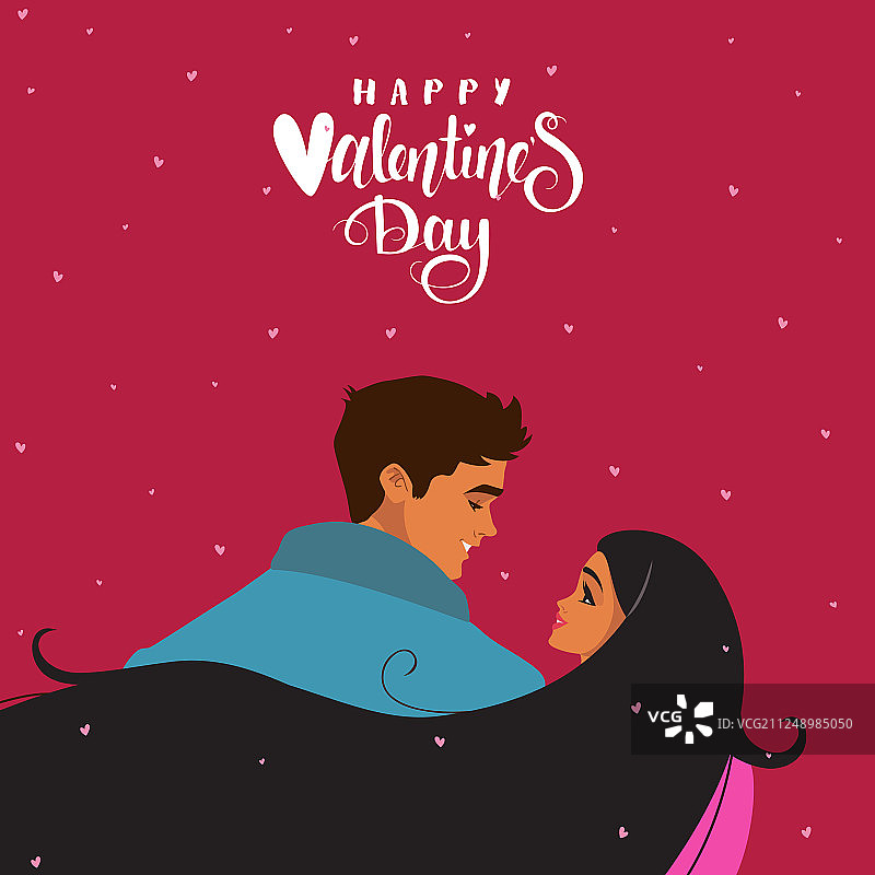 可爱情侣图片素材