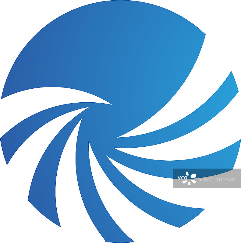 涡流圆形标志和符号模板图标图片素材