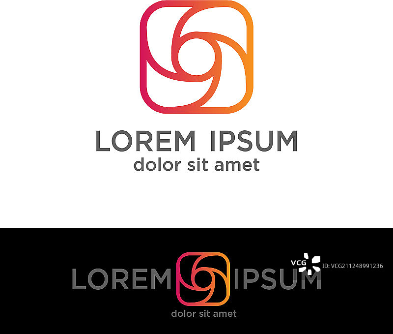 摄影创意logo模板元素图片素材