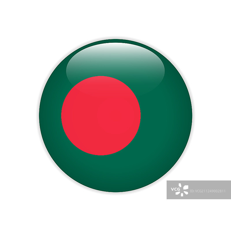孟加拉国国旗徽章图片素材