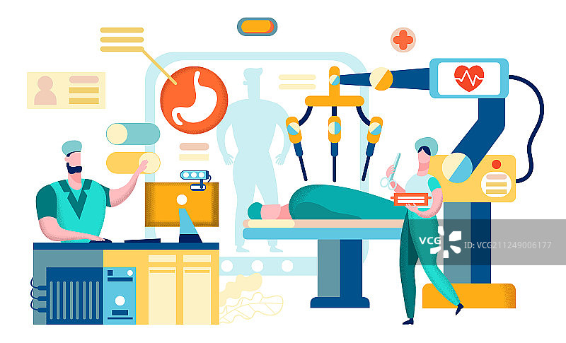 机器人远程手术数字设备图片素材