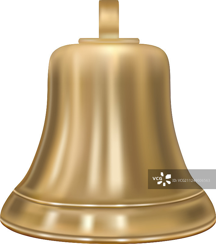 金色铃铛图片素材