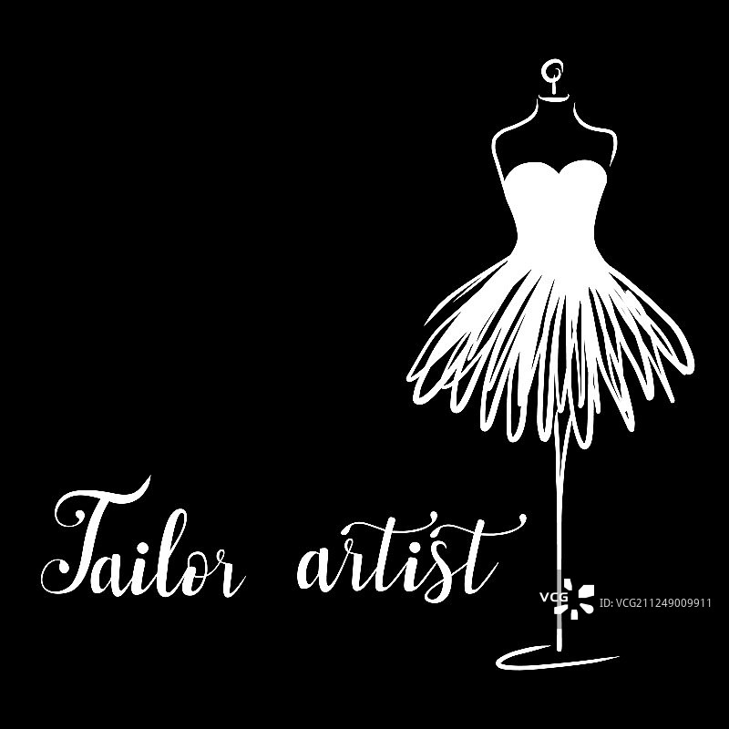 时尚工作室定制手工书法logo图片素材