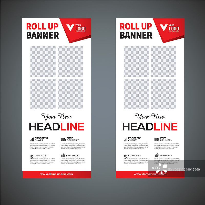 易拉宝X展架现代设计图片素材