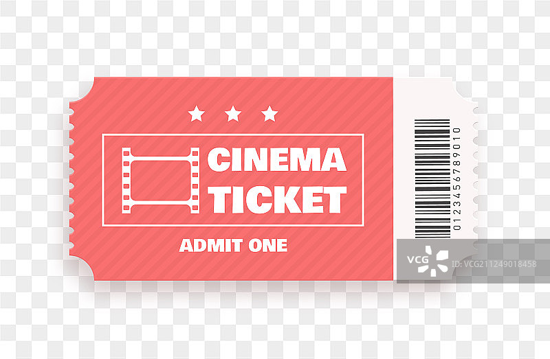 电影票（隔离）图片素材