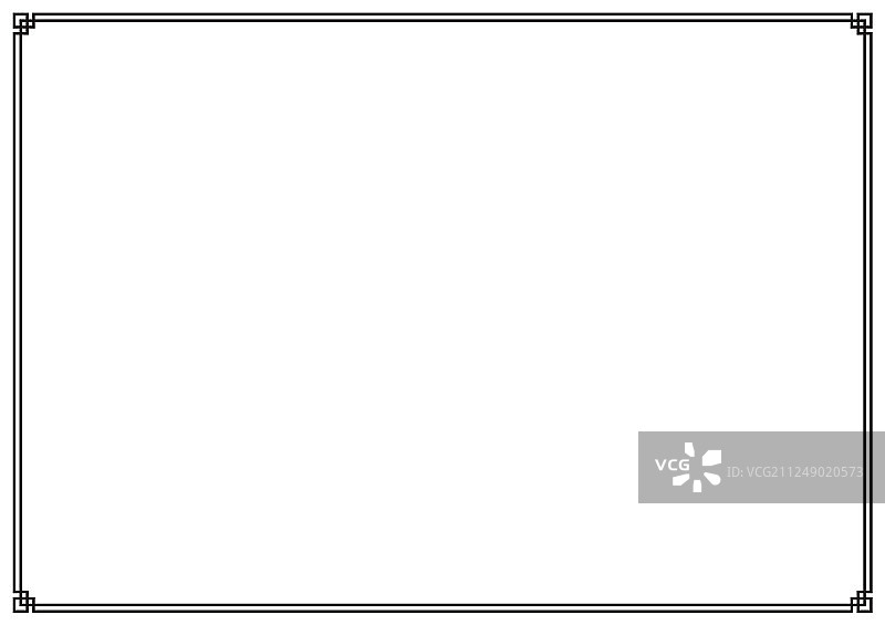 纸质复古风格页面边框图片素材