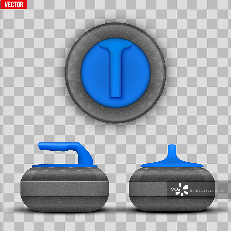 冰壶运动器材图片素材