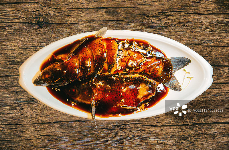 西湖醋鱼图片素材