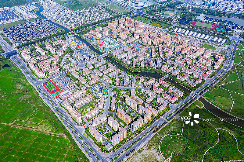 新城小区图片素材