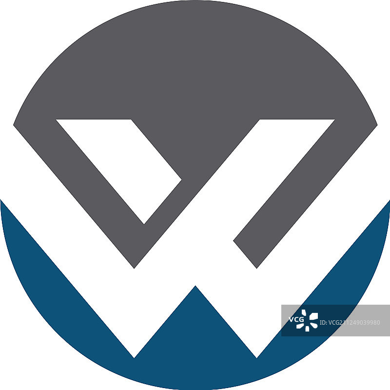 W字母商业公司logo图片素材