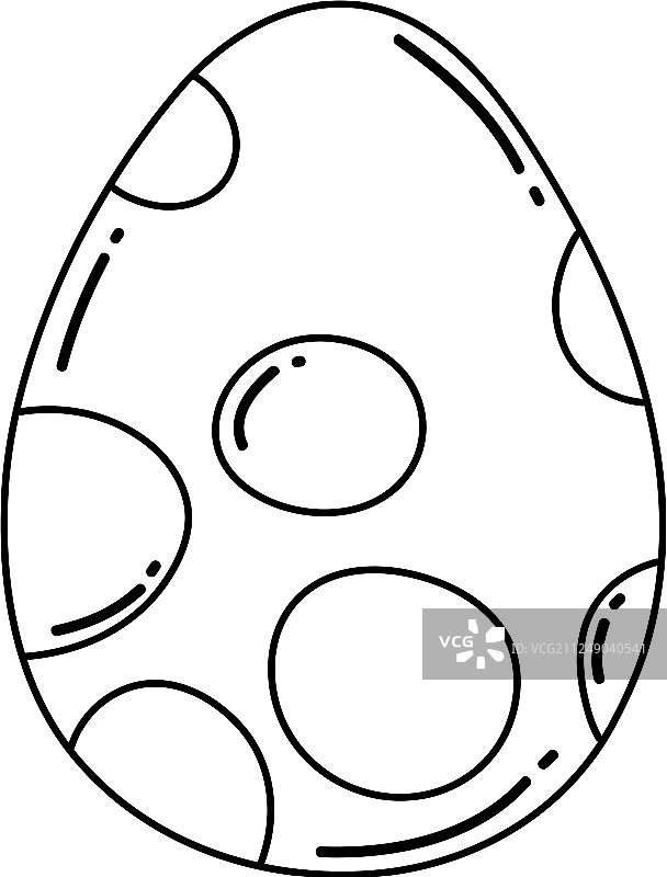 恐龙蛋独立图标图片素材