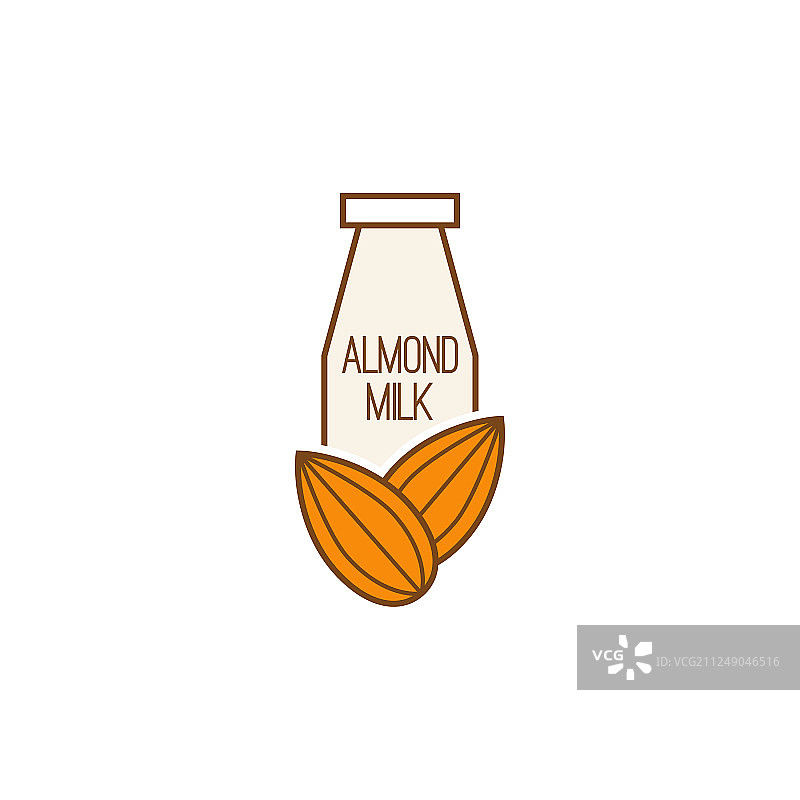 杏仁图标图片素材