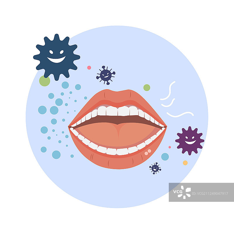 口臭图片素材