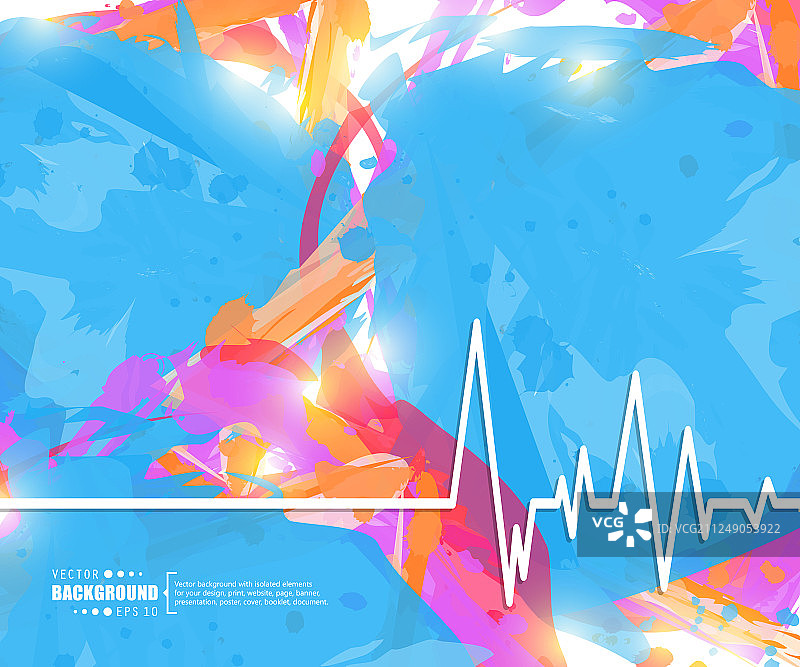 抽象创意概念线画图片素材