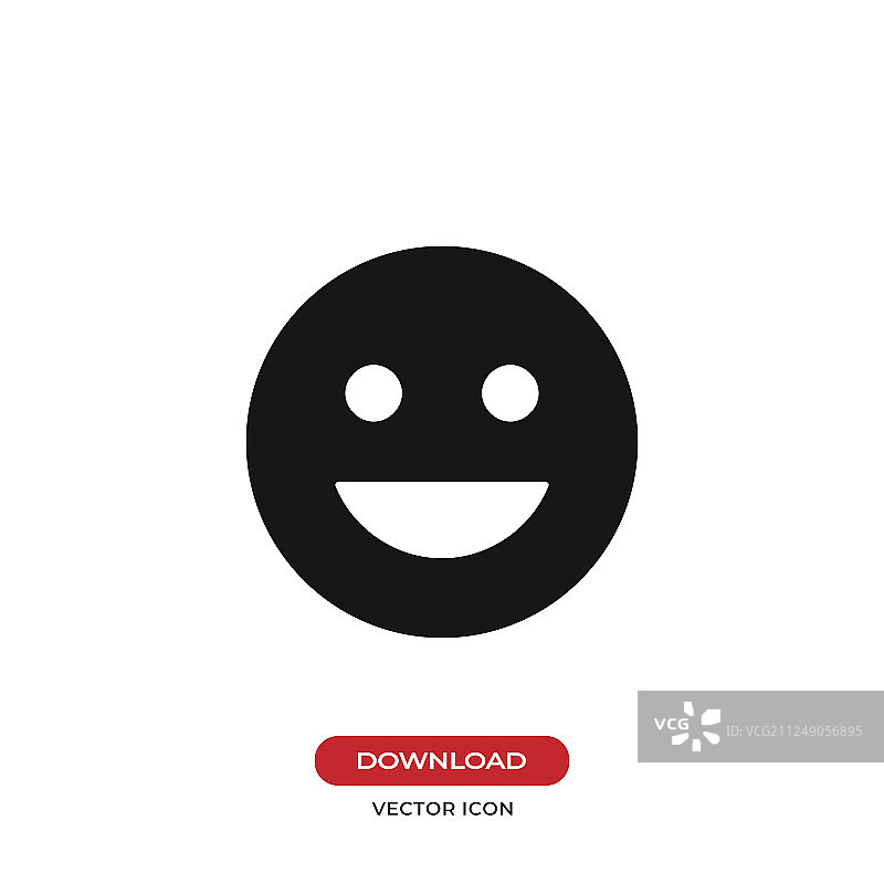 快乐的微笑图标图片素材