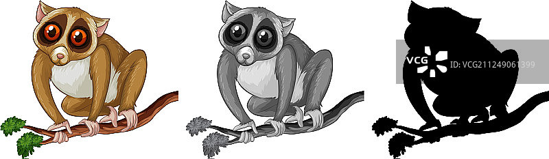 懒猴角色合集图片素材