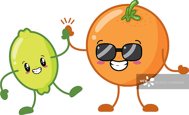 可爱的卡通人物图片素材