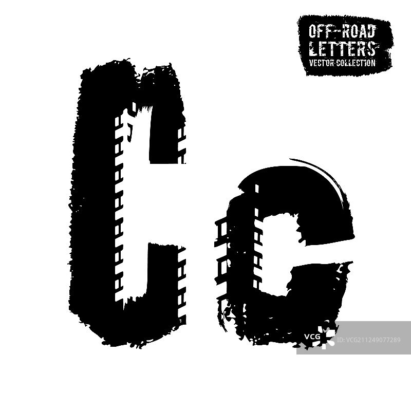 污迹轮胎字母图片素材