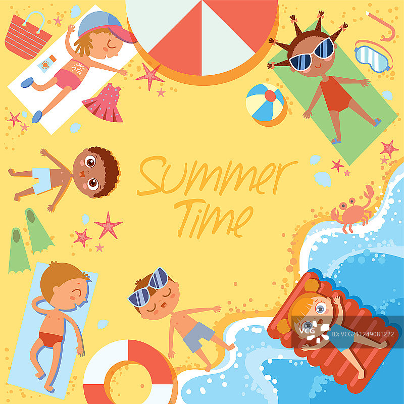 夏天的时间图片素材