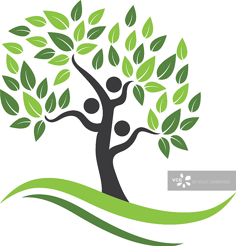 家庭树符号图标图片素材