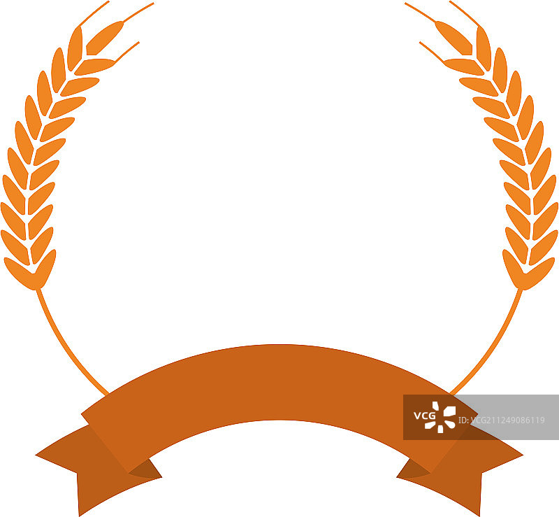 小麦食品标志图片素材