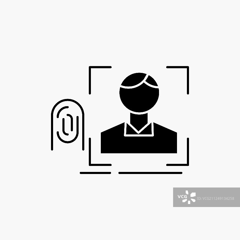 手指指纹识别扫描图片素材