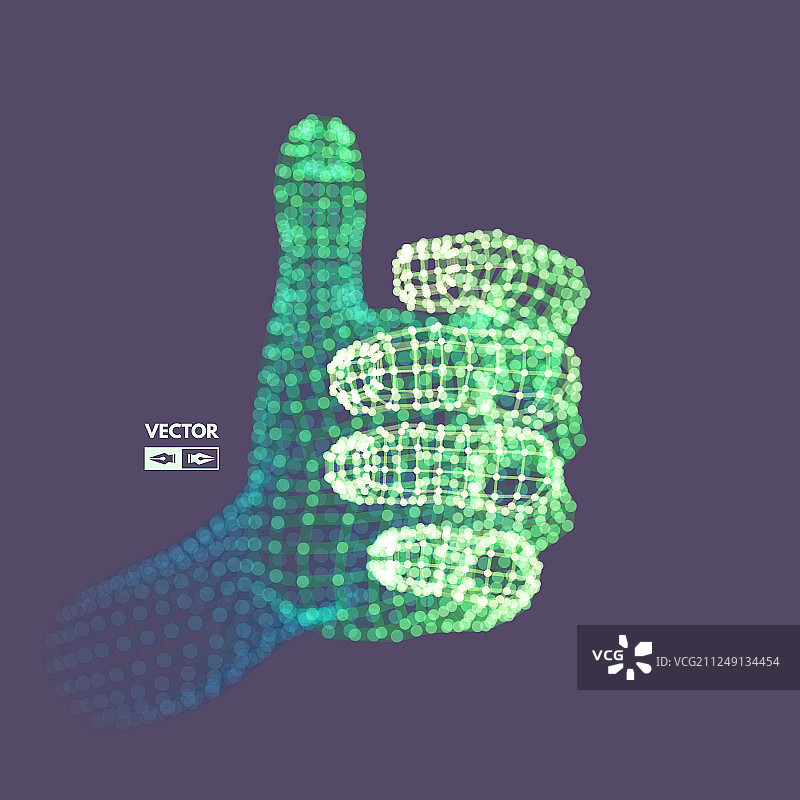 人类手臂手部模型连接结构未来概念图片素材