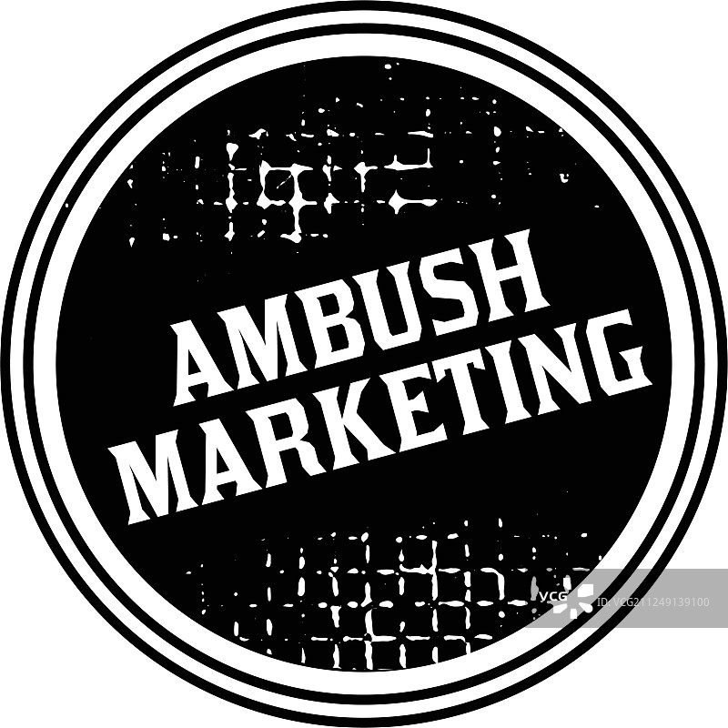 伏击营销广告贴纸图片素材