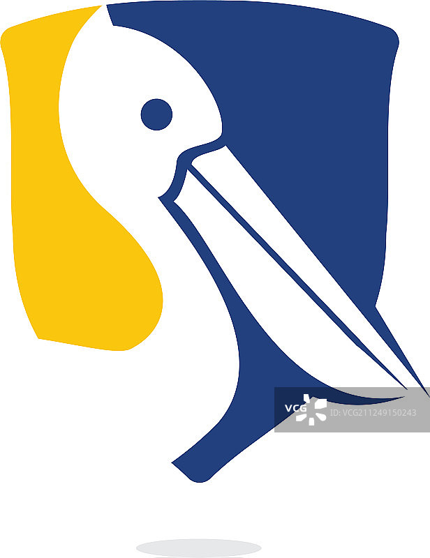 鹈鹕logo设计图片素材