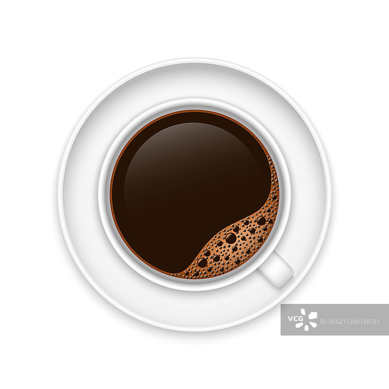 逼真的咖啡杯图片素材