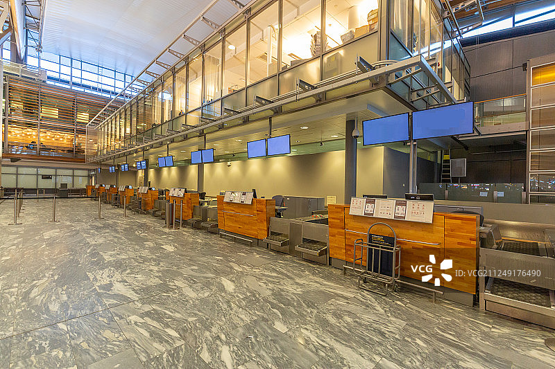 机场柜台图片素材