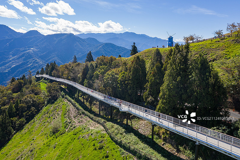 台湾阿里山风光图片素材