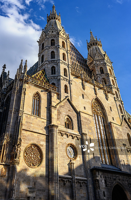 维也纳圣斯蒂芬教堂图片素材