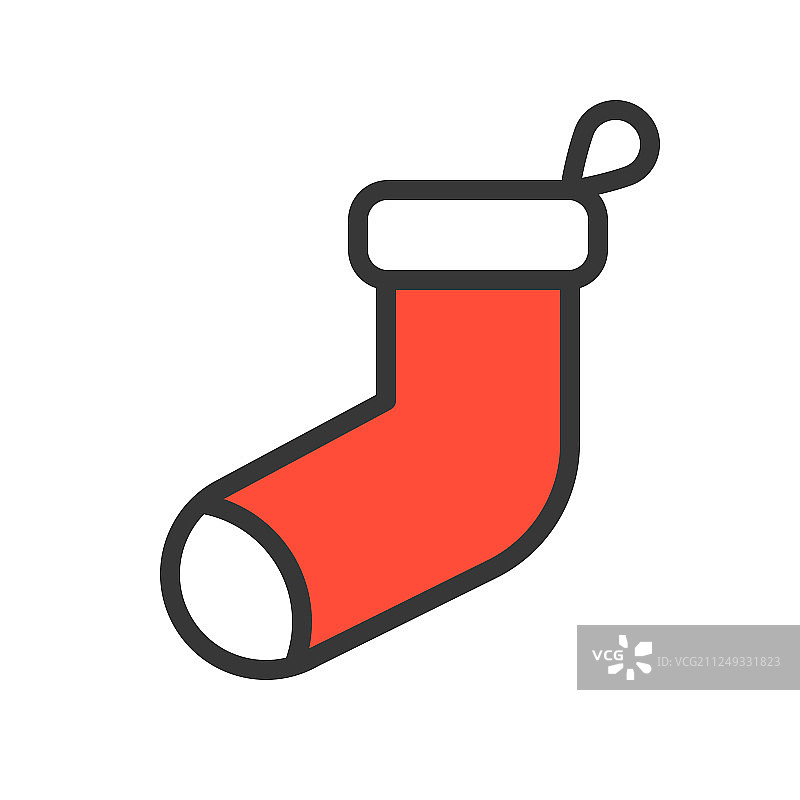 圣诞袜主题设计图片素材