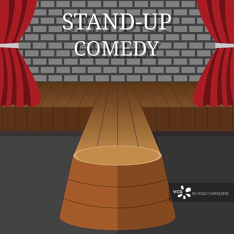 单口喜剧剧院内景图片素材