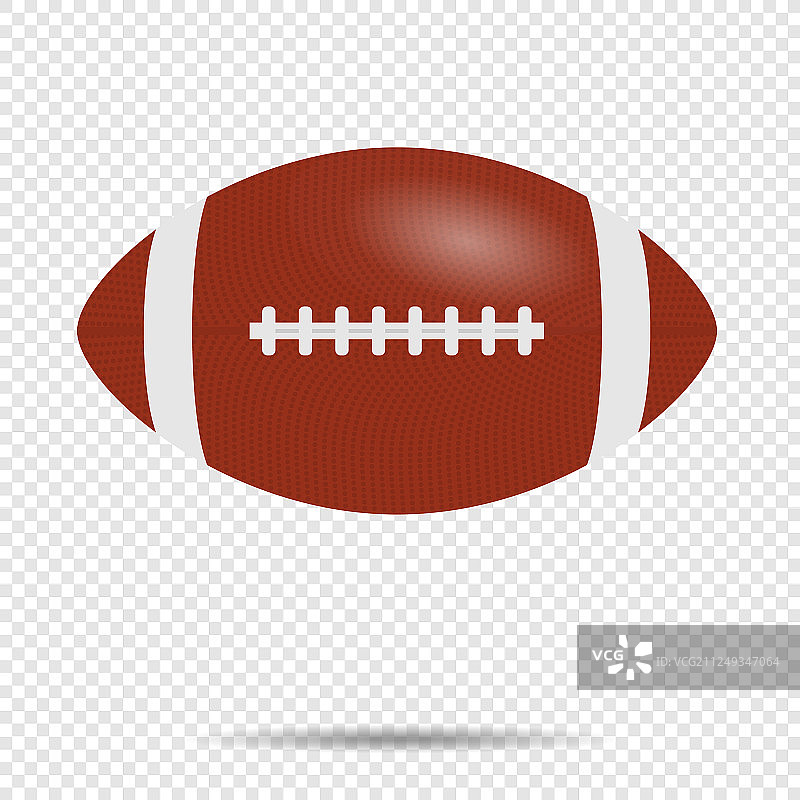 棕色美式橄榄球图片素材