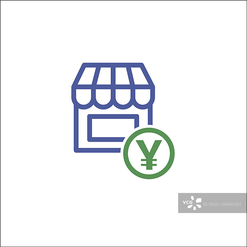 店铺图标购物符号图片素材