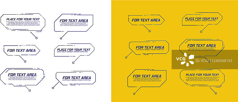 数字标注标题图片素材