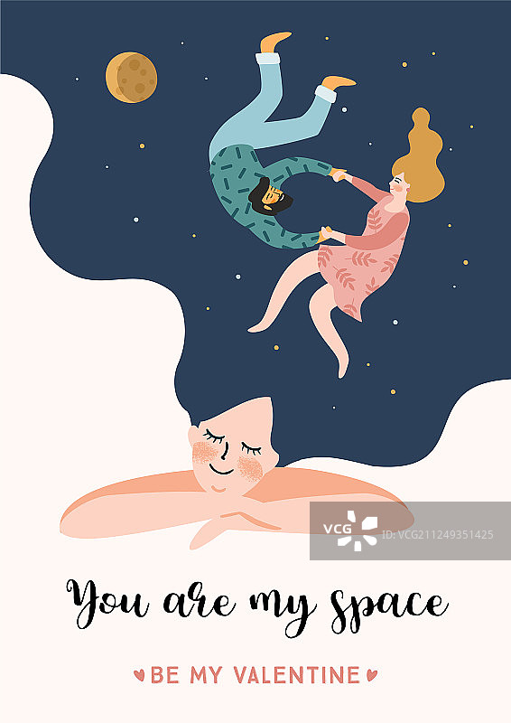 浪漫人物设计图片素材