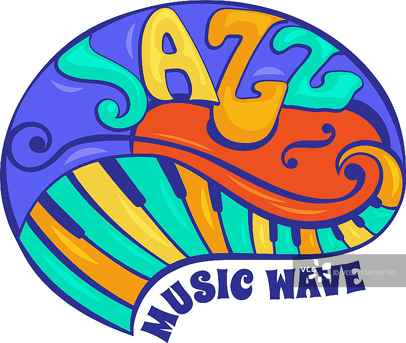 爵士音乐节音乐会logo图片素材