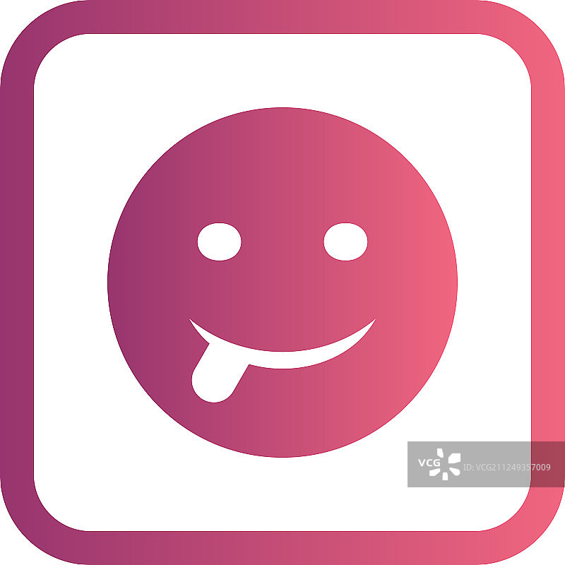 吐舌表情符号图标图片素材