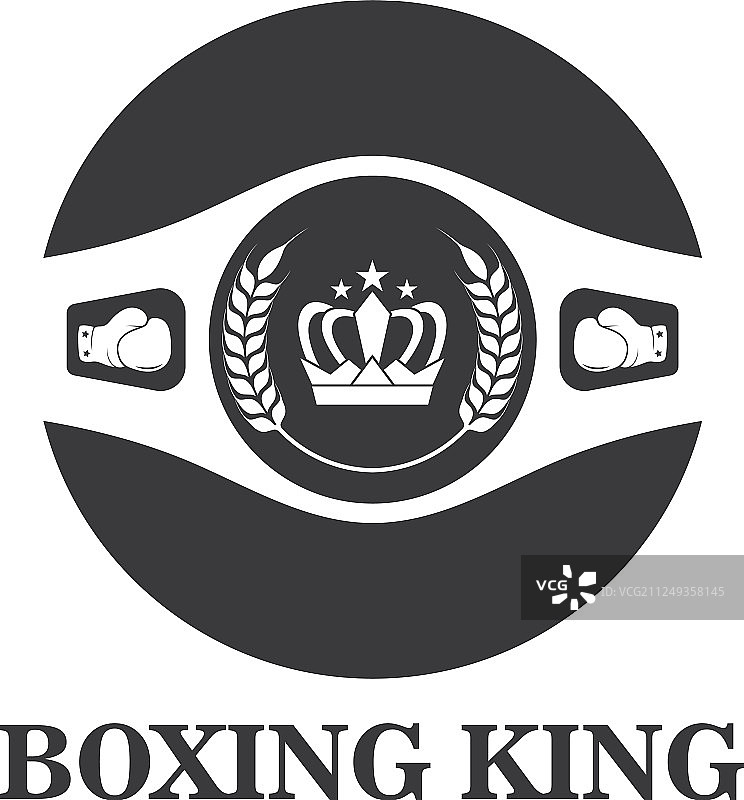 拳击冠军腰带标志图片素材