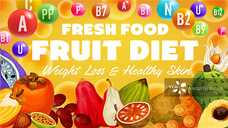 热带浆果中的异域风情水果减肥维生素图片素材