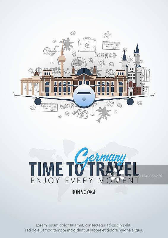 德国旅行宣传banner图片素材