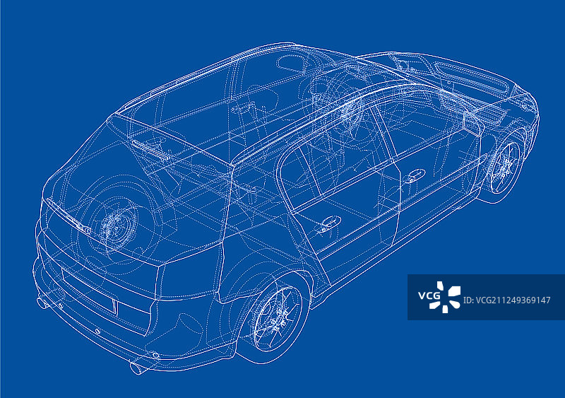 3D概念车渲染图片素材