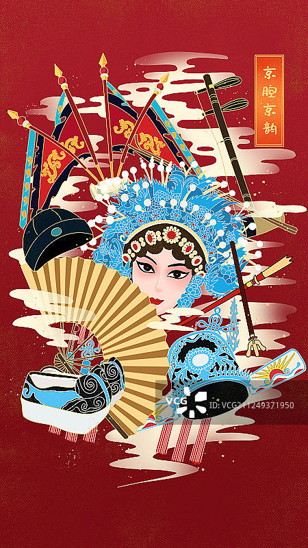 老北京-京腔京韵图片素材