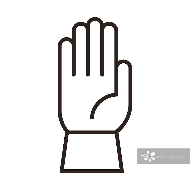 建筑手套标志图片素材