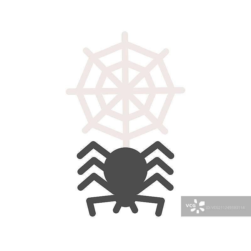 万圣节蜘蛛网图标图片素材