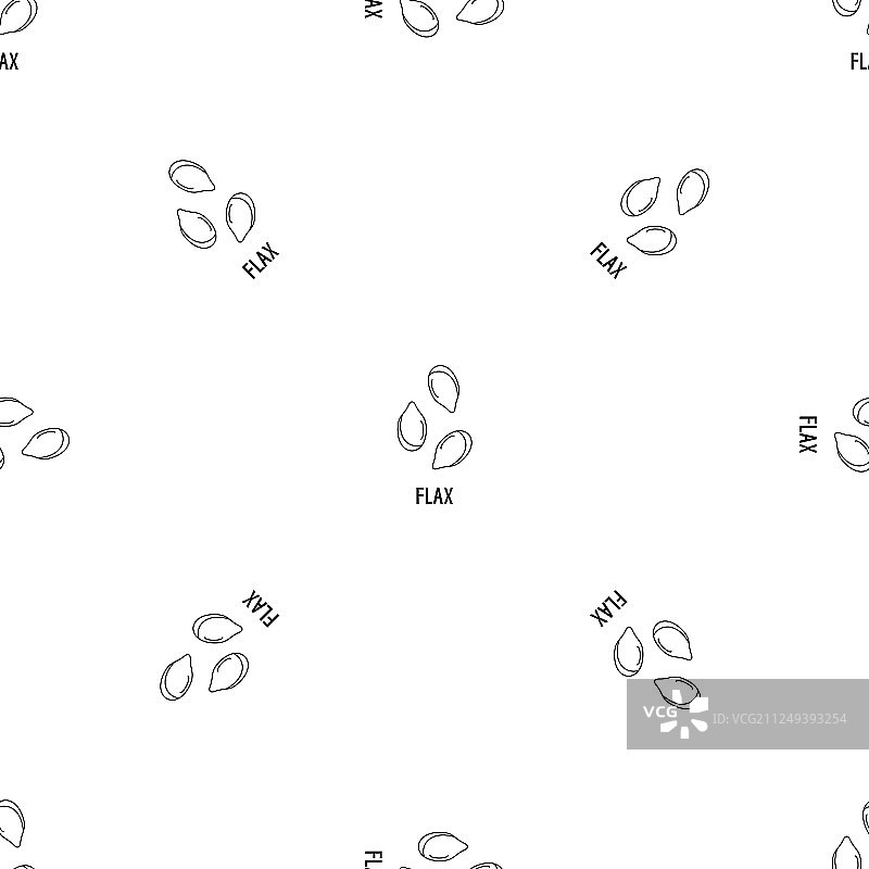 亚麻轮廓样式图标图片素材