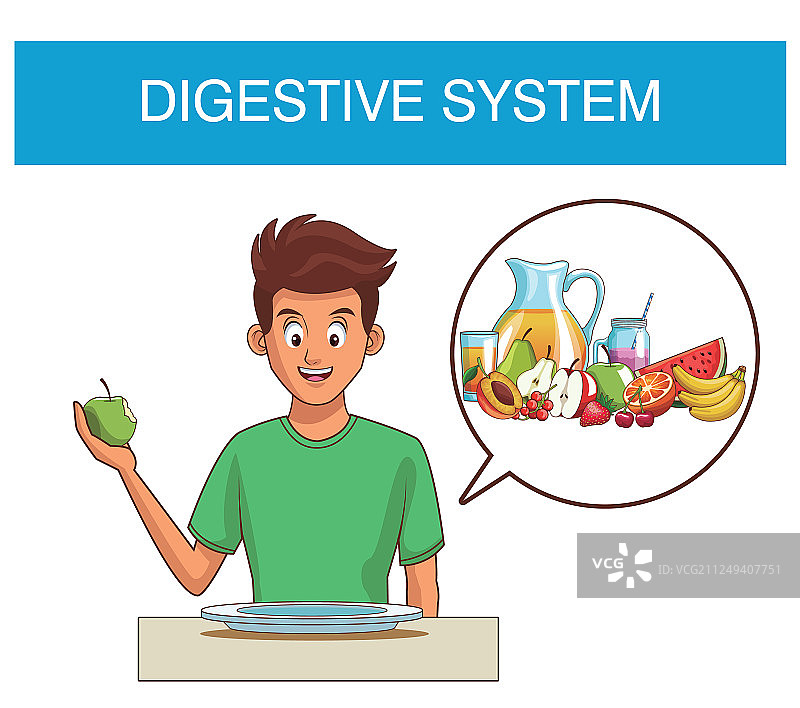 消化系统概念图片素材